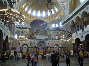 Námořnická katedrála uvnitř